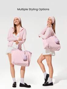 GLOWMODE Túi Bag It Up 39L nhẹ, nhanh khô, chống thấm nước, tiện dụng để đựng đồ tập gym, studio, du lịch, nghỉ lễ, hoạt động thể thao hàng ngày. - Hồng - Xem 3