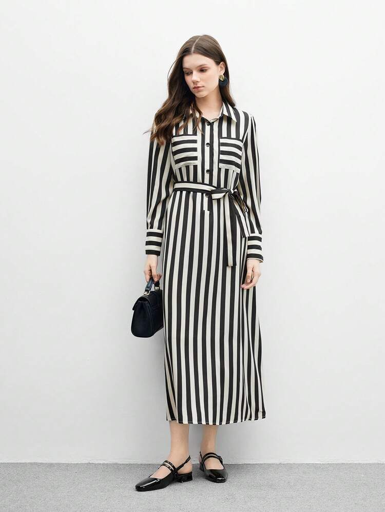 CUCCOO BIZCHIC Women's Square Toe Flat Mary Jane Shoes, Simple Black Color, Casual Slingback Flats For Commuting, Dating, Party, Holiday For Christmas Spring Shoes