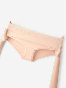 LUVLETTE 3-Pack High-Rise Cotton Girly Women's Underwear Briefs Panty Set Christmas Pajamas Style 2025