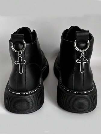 2pcs/Set Gothic Sword Pendant Shoe Decor, Unisex, Halloween