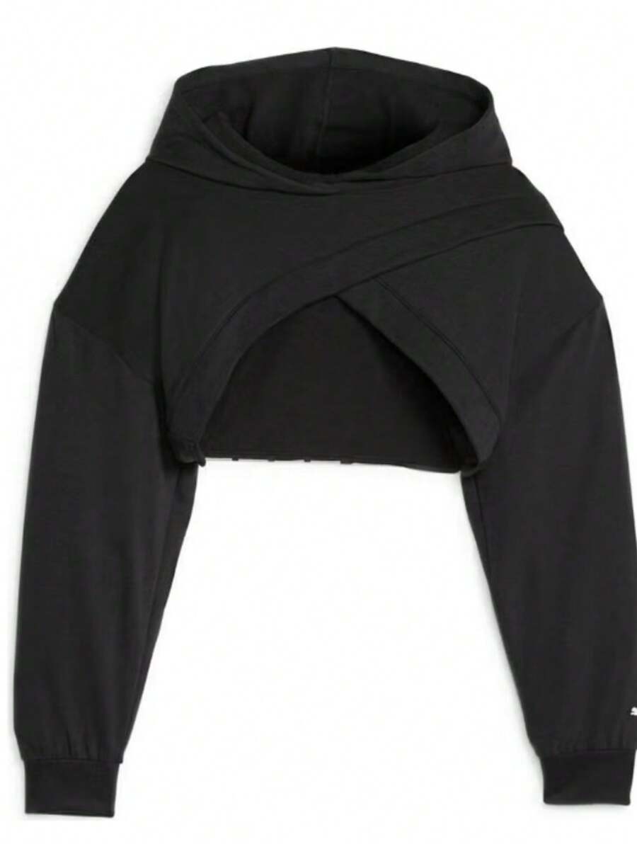 Puma Women Hoodie Black - Black - View 1