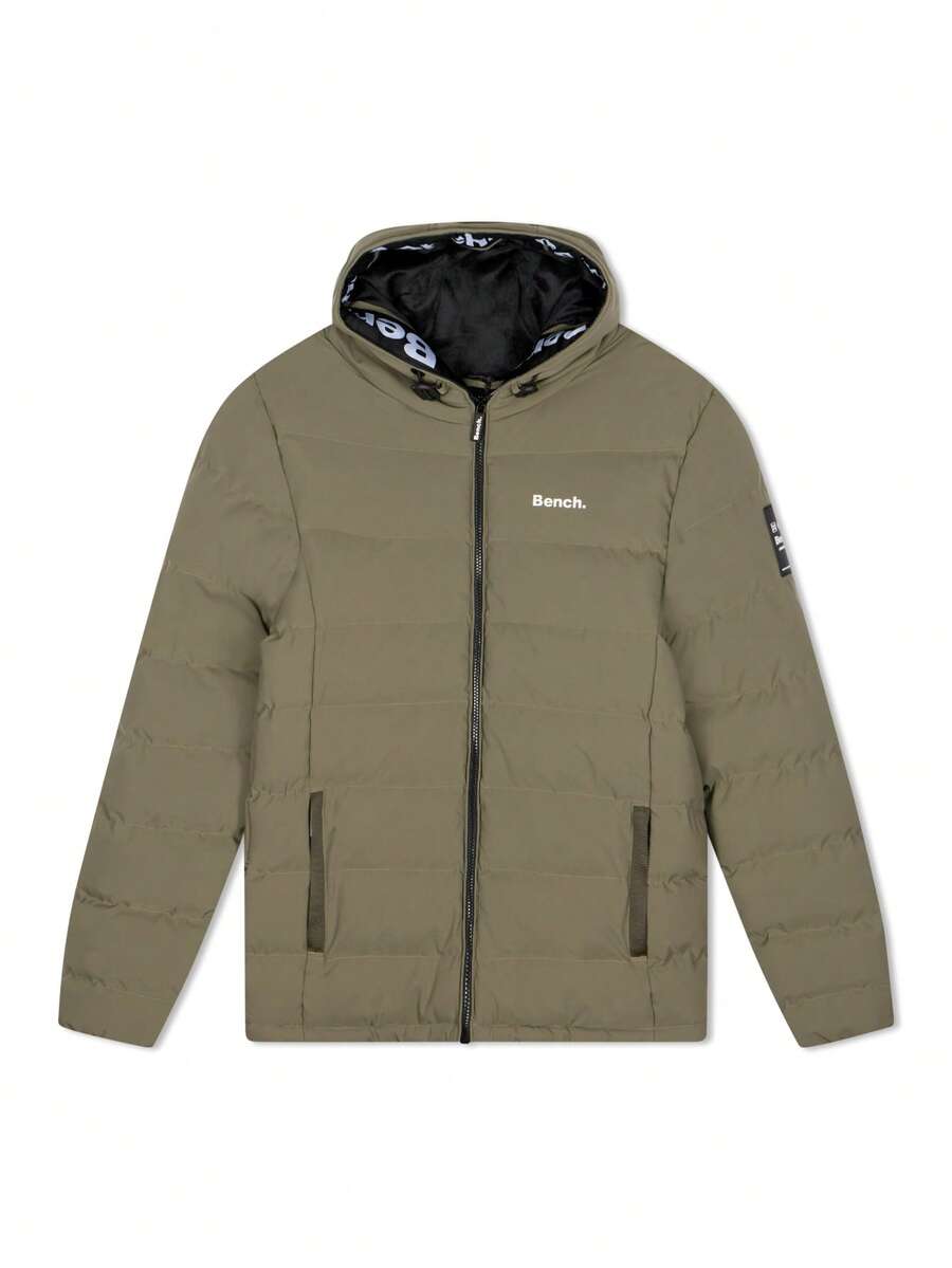 BENCH Men's Windproof Quick-Dry Breathable Commuting Outdoor Camping Green BF51-EN33707 - Khaki - View 1