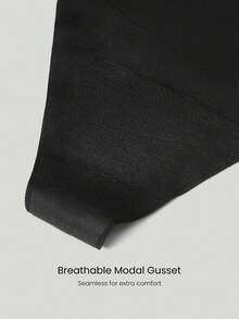 GLOWMODE 4 Pack Lightweight Breathable Sweat-Wicking Low-Waist Seamless No-Show Thong Underwear Daily Workout