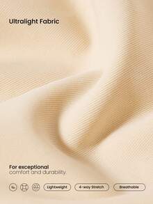 GLOWMODE 4-Pack Ultralight Extra Confident Breathable Sweat-Wicking High-Rise Waist Seamless No-Show Thong Underwear Daily Workout Casual