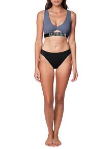 Calvin Klein CK SWIM Women's Anti-Exposure Quick-Dry Lightweight Pool Beach Swimming Grey KW0KW02751-PCP - Grisaille - View 3