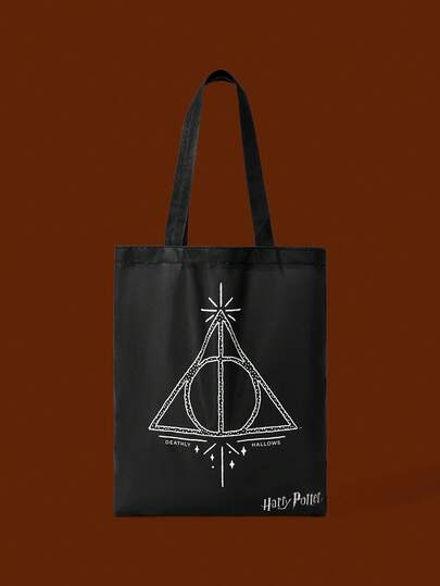 HARRY POTTER X SHEIN 女士多功能便携式可爱手提包