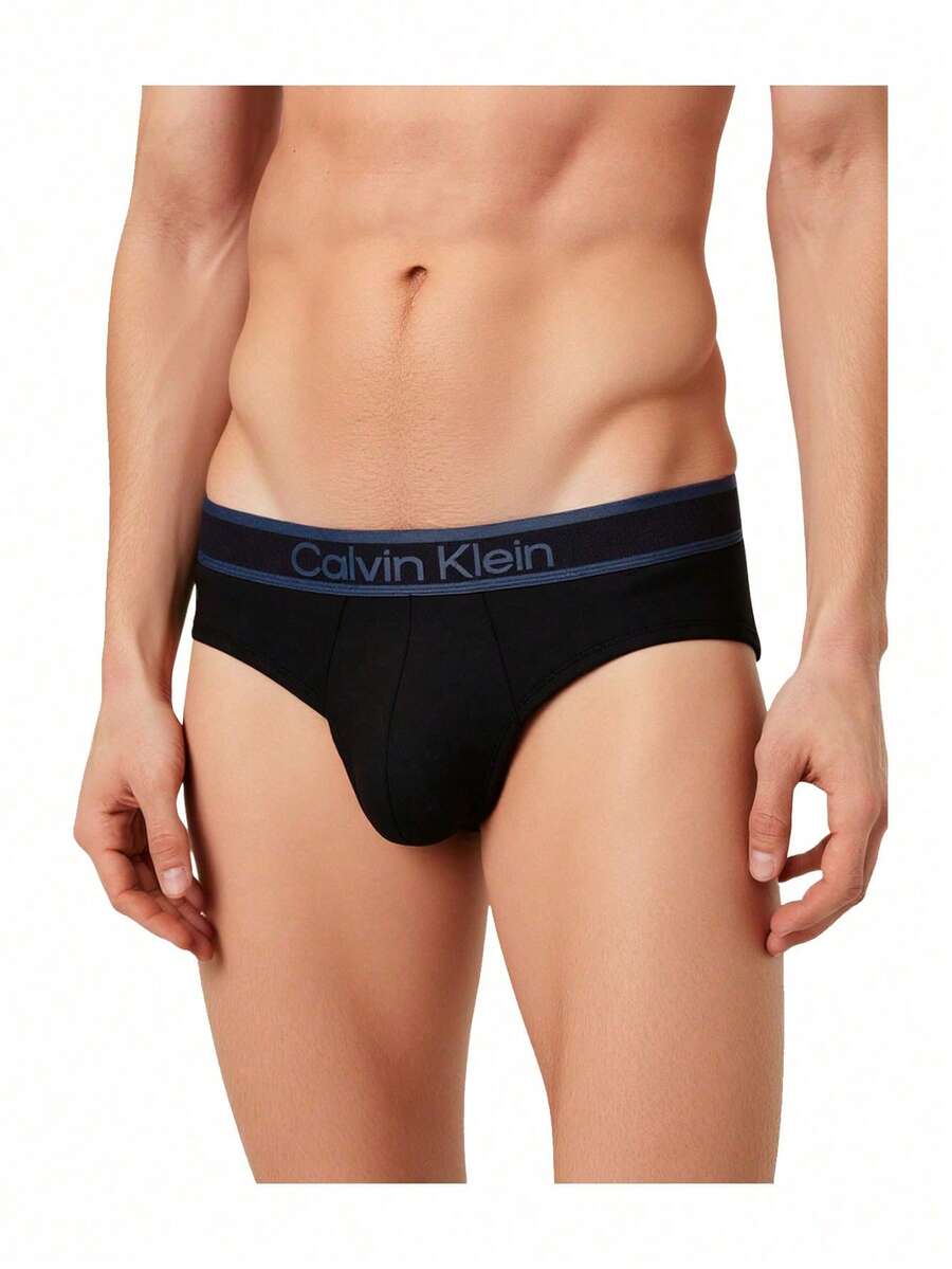 Calvin Klein Men's Boxer Briefs - Black - View 1