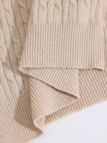 Momance 女士宽松 V 领套头毛衣背心，孕妇分层毛衣背心，适合秋冬季