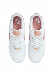Air Force 1 '07 Women's Sneakers White/White/Rust Pink/Rust Pink CZ0270-103 - White/White/Rust Pink/Rust Pink - View 4