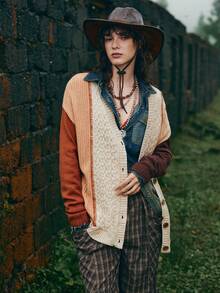 Bohemela Women's Casual Loose Fit Long Sleeve Button-Up Cardigans, Versatile For Everyday Wear Autumn Winter Clothes For Women