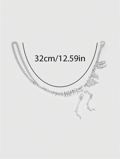 Goth 2 pièces Style gothique punk Décoration de chaussure à rivets sombres et chaîne d'épines DIY, ajoute une ambiance mystérieuse à vos chaussures, convient aux femmes et aux hommes - Compact, délicat, article de mode multifonctionnel, décoration de chaussures d'Halloween pour créer l'ambiance