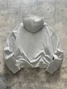 AXEPEAK sweat-shirt à capuche décontracté pour homme avec imprimé ange, automne/hiver