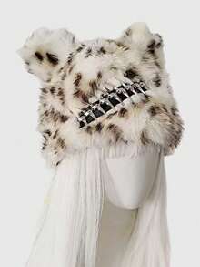 ROMWE Anime Women Beanie Hat - Brown - View 1