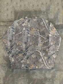 Manfinity Dauomo 男士休闲树枝印花长袖T恤，秋季款 - 彩色 - 查看 2