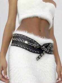 ROMWE Goth 女士腰带 - 黑色 - 查看 2
