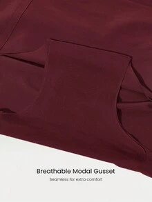 GLOWMODE 2 Packs Lightweight Breathable Sweat-Wicking Mid-Waist Full Coverage Seamless No-Show Underwear Daily Workout