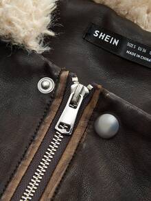 Briarwyn Áo khoác dày cổ điển dành cho nữ mùa thu/đông - màu nâu - Xem 8