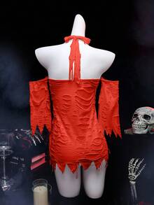 Quỷ dữ, Quái vật, Rỗng, Đau khổ, Viền bất đối xứng, Kỳ quặc, Đồ lót Halloween hở đáy dễ thương, Đồ lót cosplay gợi cảm, Nhập vai, Tiệc tùng, Lễ hội âm nhạc, Quán bar, Trang phục câu lạc bộ, Trang phục nữ xin kẹo - trái cam - Xem 7