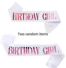 Birthday Ribbon For Ladies, A Small Gift Suitable For Birthday Parties - Multicolor - View 20