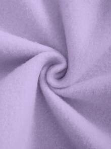 INAWLY Sudadera de mujer, sudadera holgada de forro polar de cuello redondo de manga larga casual para otoño e invierno, sudadera bordada de pan de jengibre para mujer, sudadera de alta calidad teñida con pigmento para vacaciones, suéter con costura del Polo Norte, estampado de suéter navideño de cuello redondo de manga larga de forro polar, casual para otoño/invierno, blusas de manga larga para graduación, vuelta al colegio - Morado - Ver 4