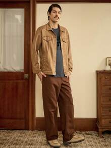 RivetRise Herren Cargo Jeans mit Camouflage Muster in Loose Fit, Camo - Grau - Übersicht 6