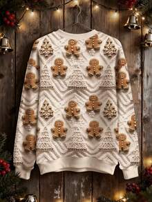 EMERY ROSE Weihnachtsabend-Atmosphäre Damen Sweatshirt