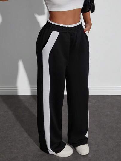SHEIN Sweatpant Wide Leg Super Sporty
