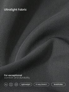 GLOWMODE 2条装 告别尴尬 轻盈透气 弹力无缝 高腰 带海绵垫 三角内裤 日常休闲装 - 深灰色 - 查看 5