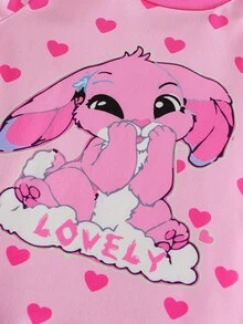 6pcs/Set Baby Girls' Minimalist Fashion Light Pink, Light Green And Beige Combination Leggings And Long Sleeve Bodysuits Pajamas - Multicolor - View 4