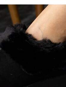 Women Mid-Calf Boots - Black - View 3