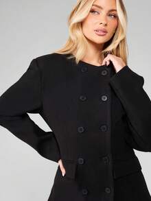MISSGUIDED Women Blazers - Black - View 4