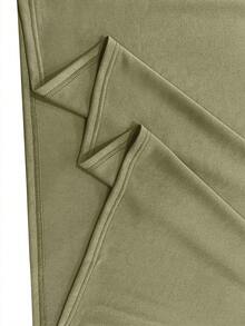 Graceveil Women's Casual Crew Neck Raglan Sleeve Layered Ruffle Hem Long Sweatshirt, Green - Green - View 8