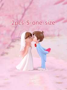 SHEIN 1 set de figura decorativa diseño artesanal, mejor regalo - Multicolor - Ver 7