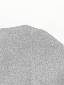 SHEIN LUNE 女性純色休閒套裝 - 灰色 - 查看 6