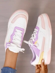 Women Casual Shoes - Purple - View 2