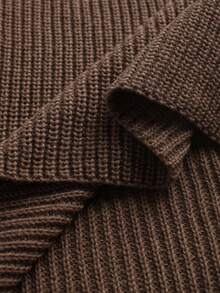 Manfinity CityGents Men's Casual Solid Color Tie-Up Wrap Cardigan, Autumn/Winter Japanese Sweater Coat, Kimono Sweater, Brown Sweater Coat It Is Great For Couples And Makes An Excellent Gift Idea For Boyfriends Or Husbands Or Friends , Fall