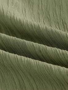 Manfinity VCAY 2件套男士休闲立领短袖梭织衬衫套装 - 彩色 - 查看 6