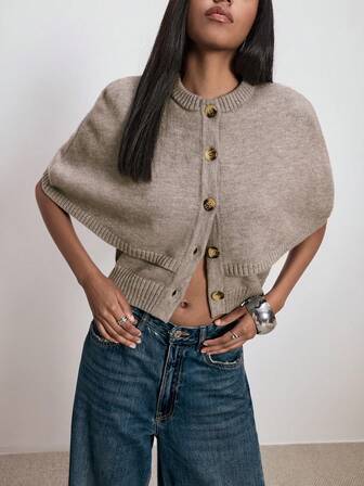 ATUI Studio Women's Retro Striped Cardigan, Casual Round Neck Button Front Knit Sweater, Autumn Wear Women's Fashion Autumn Vintage Striped Nomadic Open Front Button Round Neck Casual Lapel Sweater Cardigan, Women's Autumn Clothing, Autumn Top Women, Autumn Sweater, Suit Women, Bohemian Women's Clothing, Rural Women's Clothing