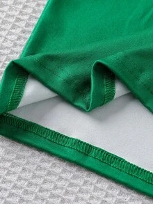 2 件套男童长袖上衣和长裤舒适睡衣，圣诞元素，柔软舒适的材质 - 紅色 - 查看 4