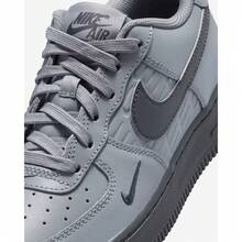 Nike Air Force 1 Older Kids' Shoes Grey IH4475 - Beige - View 6