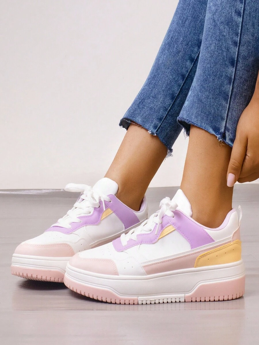 Women Casual Shoes - Purple - View 1