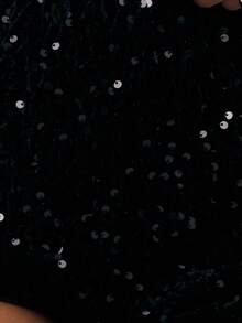 TypaGal These Black Shorts Shimmer With All-Over Sequins, Bringing Sparkle And Style To Your Evening Wardrobe. Perfect For Parties Or Performances, They Pair Effortlessly With A Black Top Or Blazer For A Chic Statement Look.