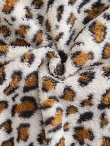 1 Stück Tween Mädchen Oversized Stehkragen Halb-Reißverschluss Fleece Pullover Sweatshirt, Lässig für Herbst/Winter - Verschiedenfarbig - Übersicht 6