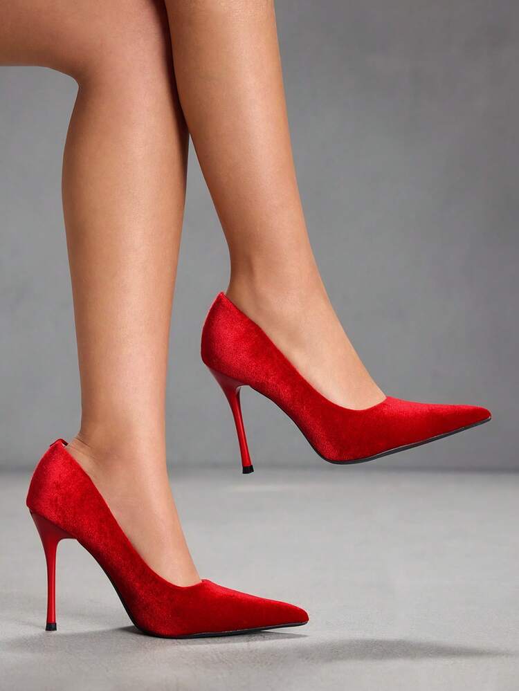 CUCCOO SZL Women's Fashion Sexy Elegant Pointed Toe Stiletto High Heel Pumps, Suitable For Commuting, Dating, Party, Wedding And Other Occasions For Christmas Spring Shoes