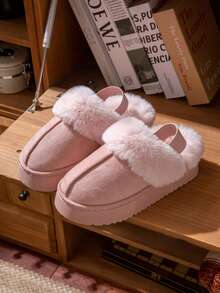 女士家居拖鞋 - 粉色 - 查看 1