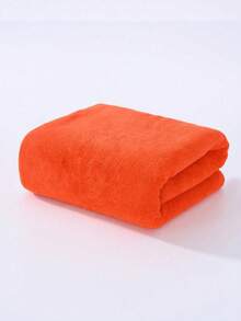 SHEIN 1 pieza/2 piezas Toalla de terciopelo coral, súper suave y absorbente, sin pelusa para baño, playa, hogar, piscina, salón, decoración de otoño, vuelta al colegio, 27.5x55, 27.5x70, 35x67cm