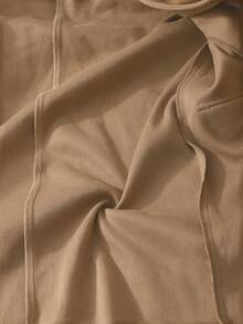 Sparklyn 少女驼色腰部收紧优雅羊毛混纺双排扣夹克，通勤百搭