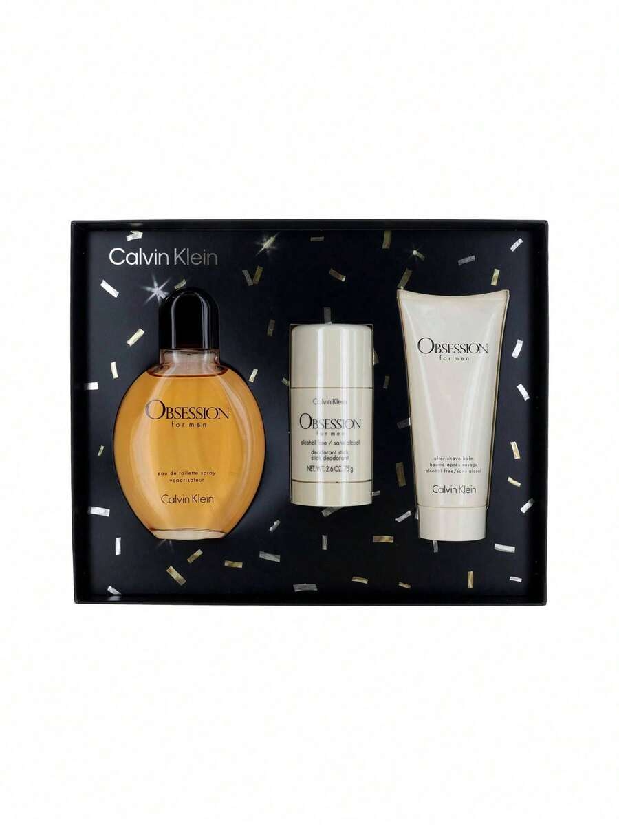 مجموعة هدايا عطر أوبسيشن (للرجال) إيو دي تواليت 125 مل - روائح متعددة - مشاهدة 1