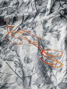 PAVTROS Conjunto de sudadera con capucha y pantalones deportivos con firma en inglés y camuflaje biónico de estilo callejero de moda para hombres, adecuado para festivales de música, discotecas, regalo para novio/esposo, regalo de aniversario, ropa de otoño