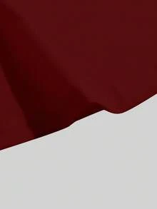 Manfinity Homme Plus Size Men's Simple Fashion Casual Everyday Tank Top - Burgundy - View 6